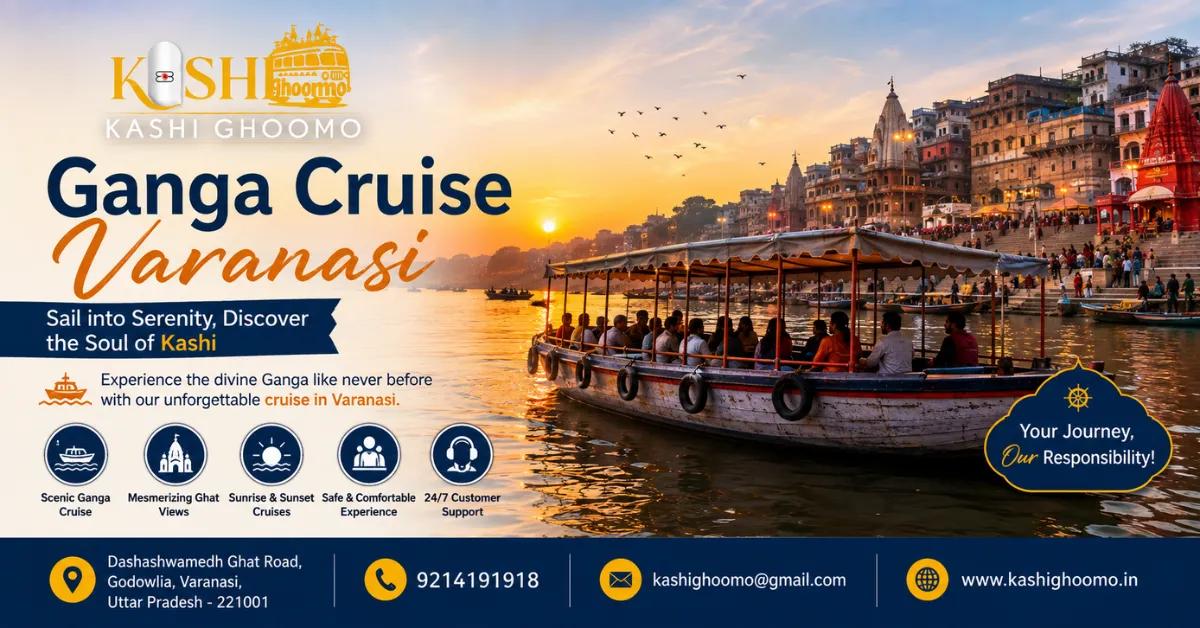 Ganga Cruise Varanasi: Explore the Beauty of Ganges with Kashi Ghoomo